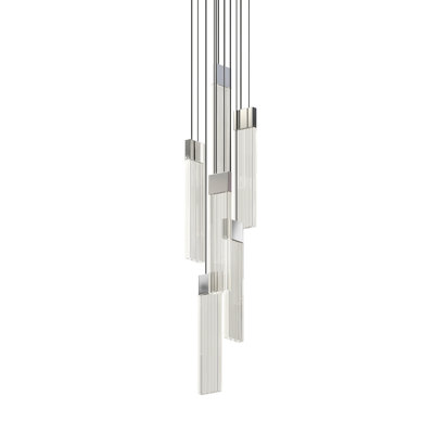 V Panels 6 - Light LED Pendant