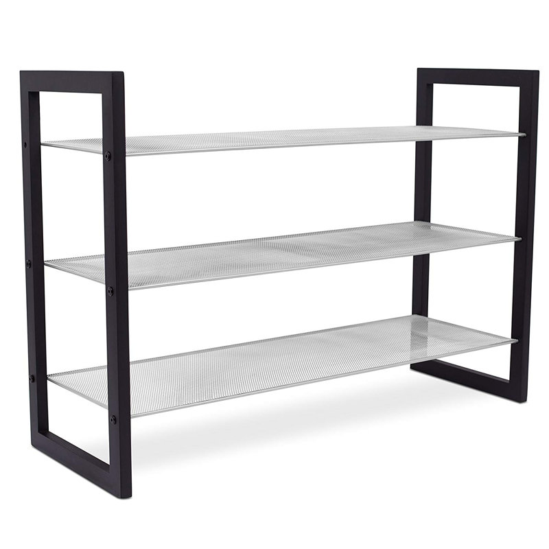 Zaliki 12 Pair Shoe Rack