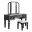 Ensemble coiffeuse et tabouret Nordheim-610078710