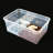 8 Grids Reptile Acrylic Pet Tank Breeding Box