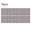 16-Pack Self-adhesive Acoustic Wood Slat Wall Panels for Interior Decor