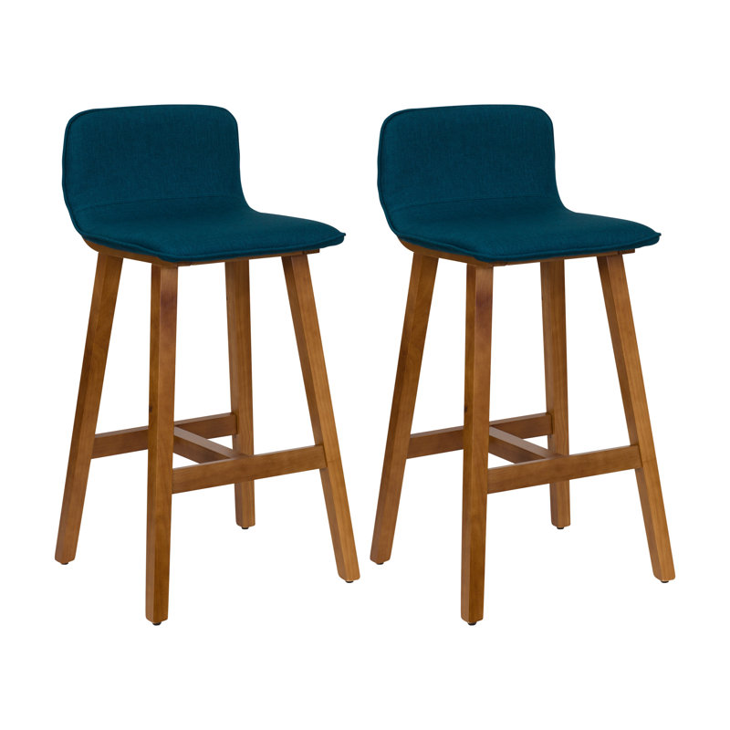 Tabouret de bar 28,75 po Keishona, Bleu