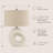 Iris Sculptural Table Lamp