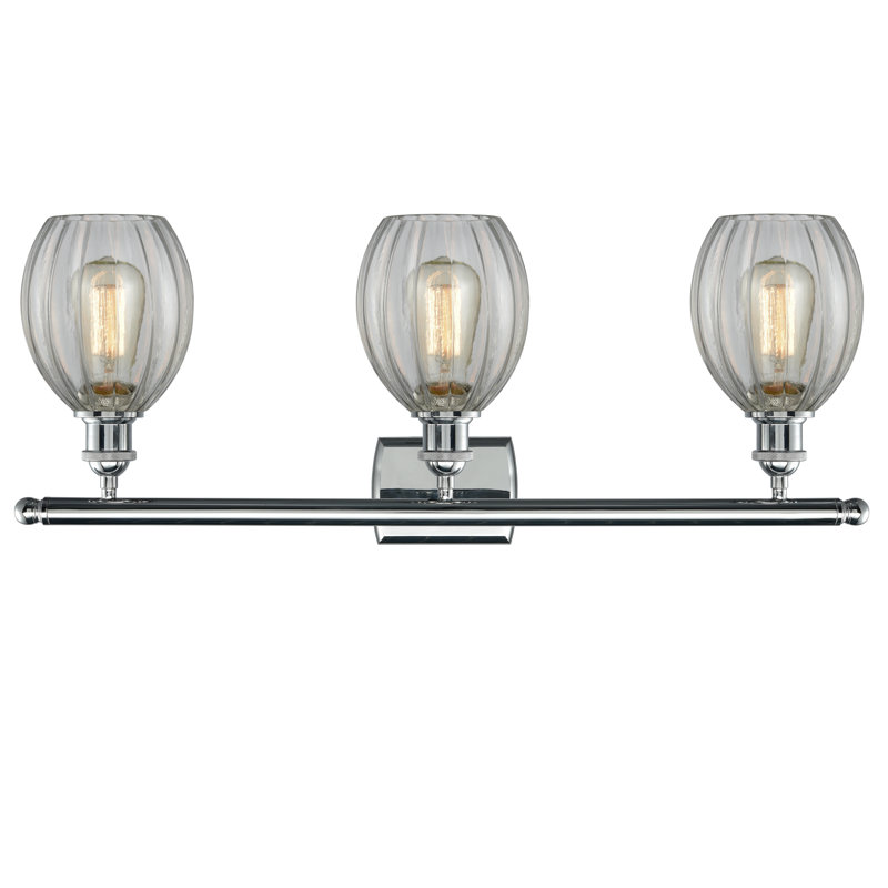 Bolduc 3 - Light Dimmable Vanity Light, Polished Chrome