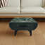 Repose-pieds rectangulaire en cuir