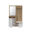 Malaki Hall Tree 128.5cm Wide with Bench and Shoe Storage
