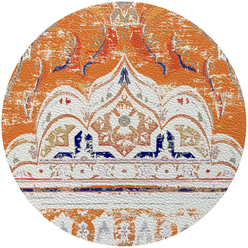 Napperon Jaipur, Orange