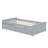 Solid Rubber Wood Bed With 2 Drawers For Storage-1202152229