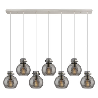 Luminaire suspendu sphère 7 lumières Amrith