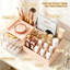 Pink Makeup Organizer with Drawers
