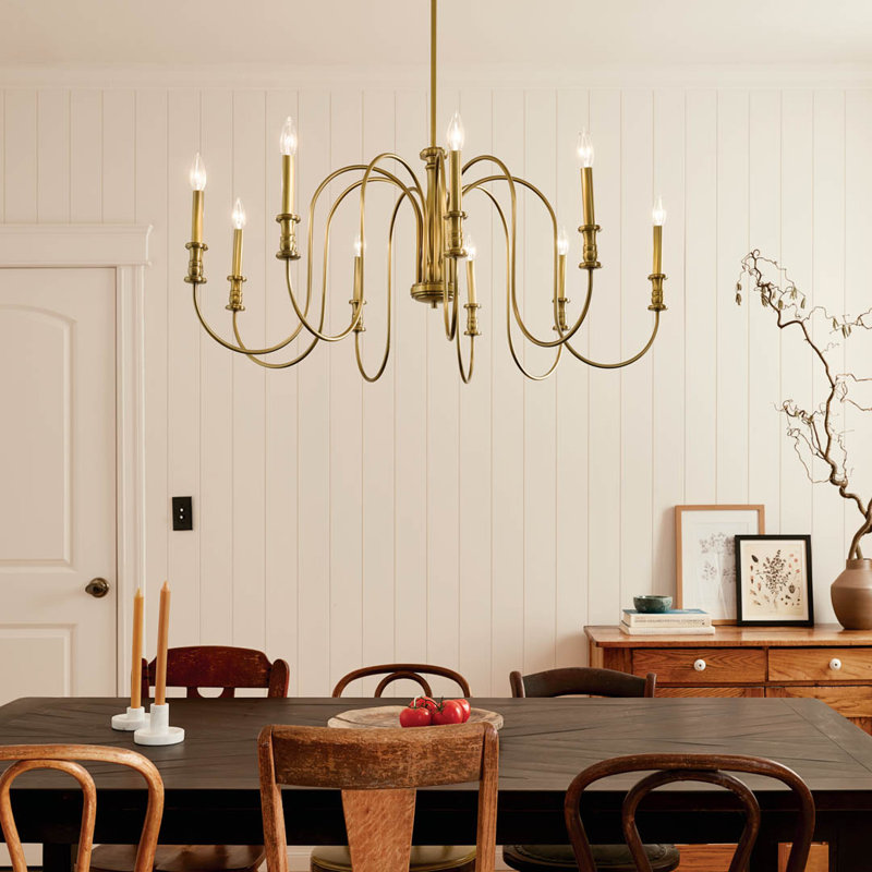 Karthe 9 - Light Dimmable Spider Chandelier
