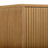 Tremolo Modern Linen Cabinet 2 Doors & 3 Drawers With Fluted Wood Fronts Accent for Bathroom Storage Organization-245785029