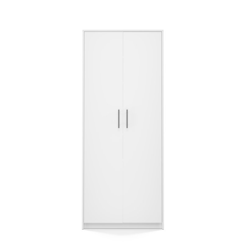 Jahmeek 180cm H x 74cm W Bookcase, White