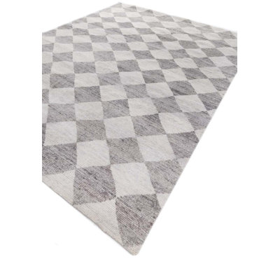 Contemporary One-of-a-Kind Rectangle 9 X 12 Wool Area Rug
