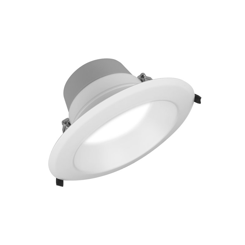 Luminaire encastré commercial 6 "à DEL, Blanc