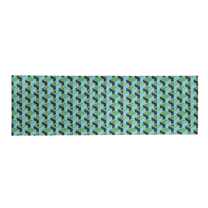Chenille Geometric Indoor Rug, Runner 2'5" x 8'