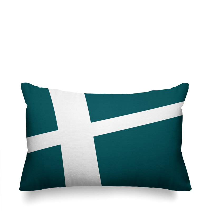 Coussin décoratif intérieur / extérieur Siddel, Vert