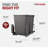 Rev-A-Shelf Double Pullout Trash Cans 35 qt. with Soft-Close -89472380