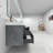 84'' Double Bathroom Vanity with Acrylic Top-1323390679