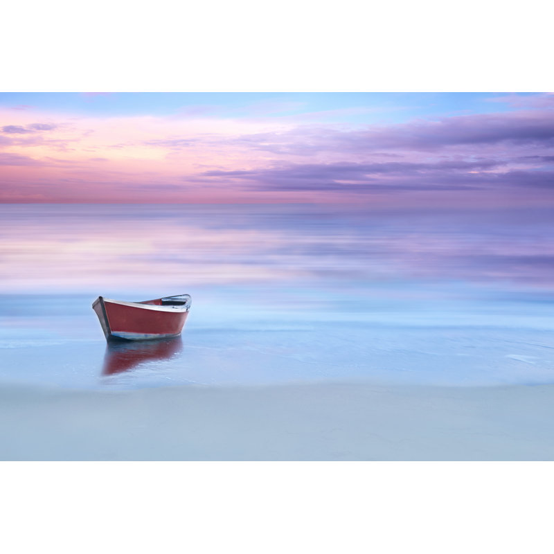 «Beach Photographie II» par - Photographie sur toile tendue, H 8 po x l 12 po