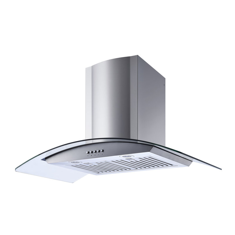 Hotte murale convertible en acier inoxydable 36 pouces 400 CFM W101C Series