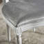 Chaise d'appoint rembourrée à dossier Roi Louis Jair-806015325