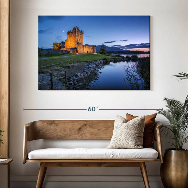 Ross Castle, 32" H x 48" W