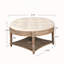 Table basse de 47 pouces en forme de nuage avec 3 pieds sphériques, parfaite pour les salons modernes et élégants, noir