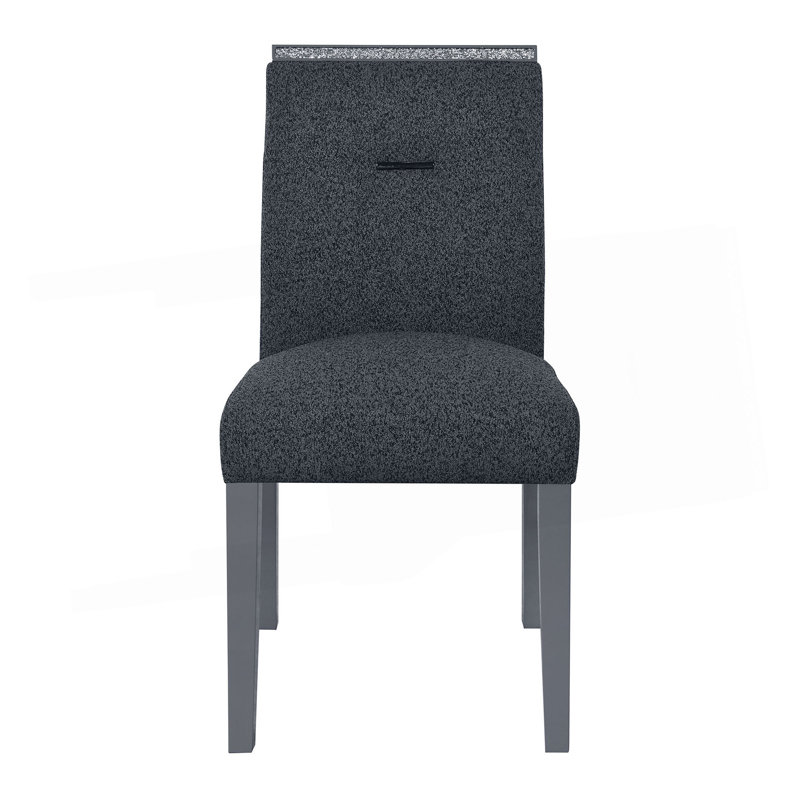 Chaise 2 pièces ARIYA GRIS FONCÉ