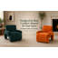 Fauteuil d'appoint vert foncé-200524566