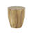 Itzayani Cole And Grey Mango Wood Handmade Drum Accent Table