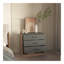 Commode, 3 tiroirs, 1 tablette
