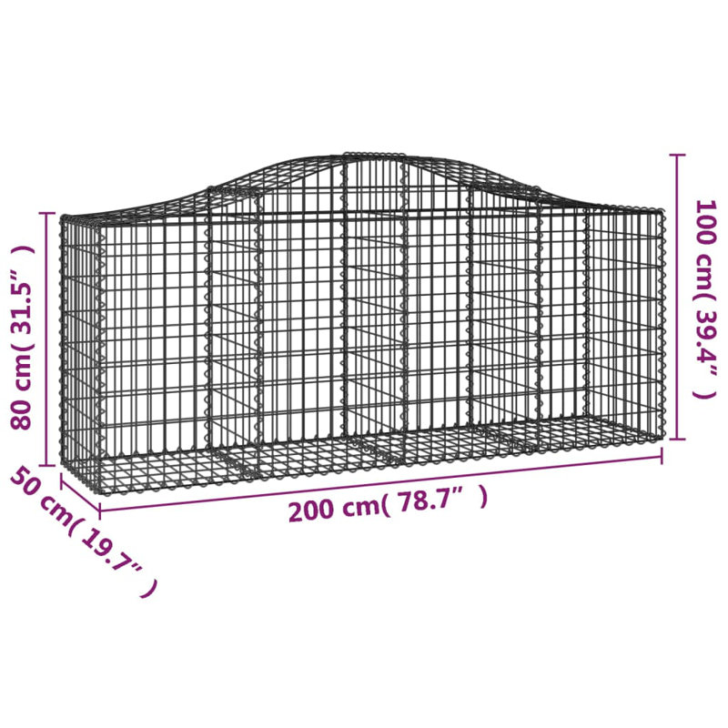 100 cm H x 200 cm W, 120cm H x 200cm W x 50cm D