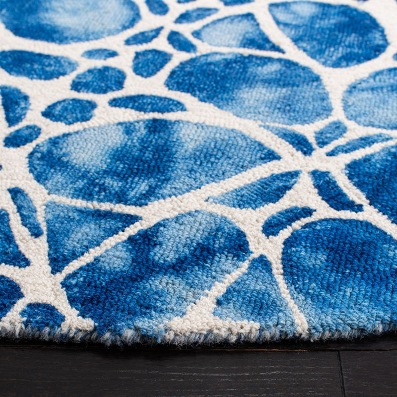 Tapis en laine touffeté à la main Lumsden, Rond 7 pi