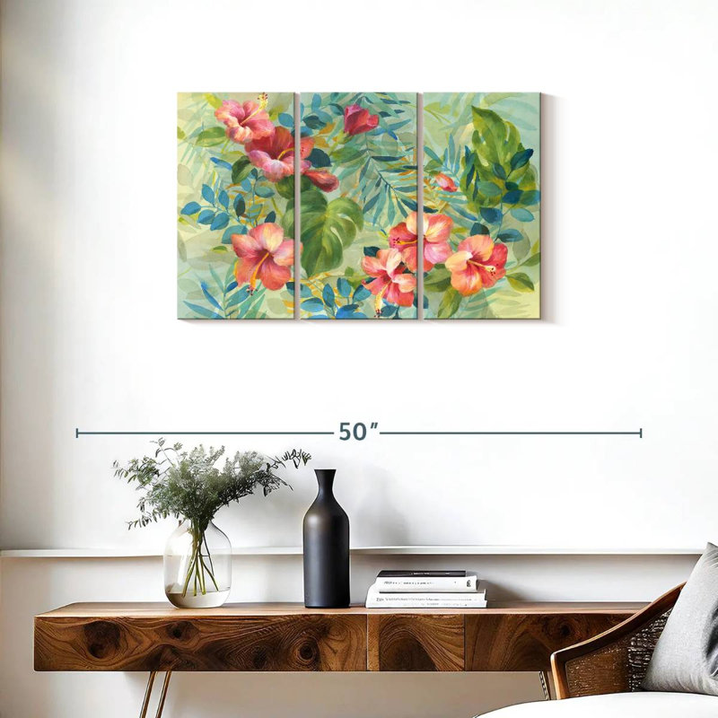 Jardin d'hibiscus Harnek, H 20 po x l 33 po