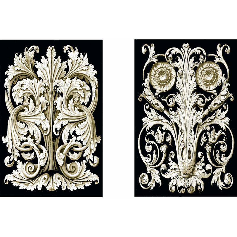 Mini Scroll - Wrapped Canvas Print, 122cm H x 81cm W