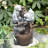 Outdoor Floor Fountain with Lights