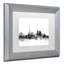 « toronto canada horizon b&w », reproduction d’impression sur toile encadrée-17765989-68754685
