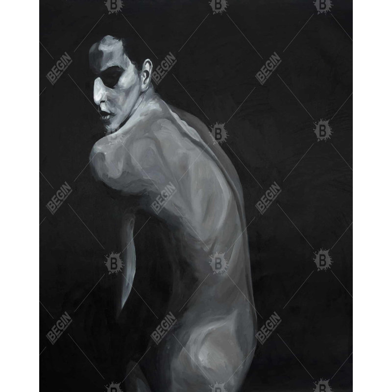«Denude» sur toile