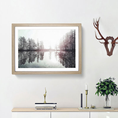 Foggy Sunrise in Germany - Picture Frame Graphic Art Print