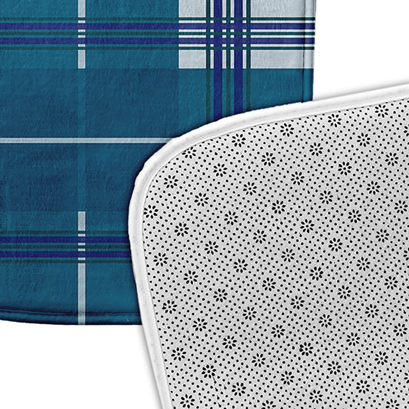 Napperon Scotish, Bleu sarcelle