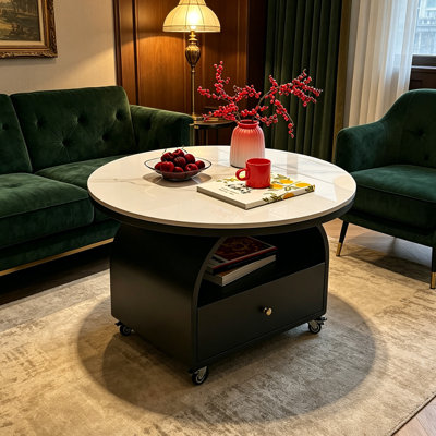 Table basse en bois massif