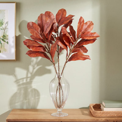 23" Autumnal Magnolia Spray