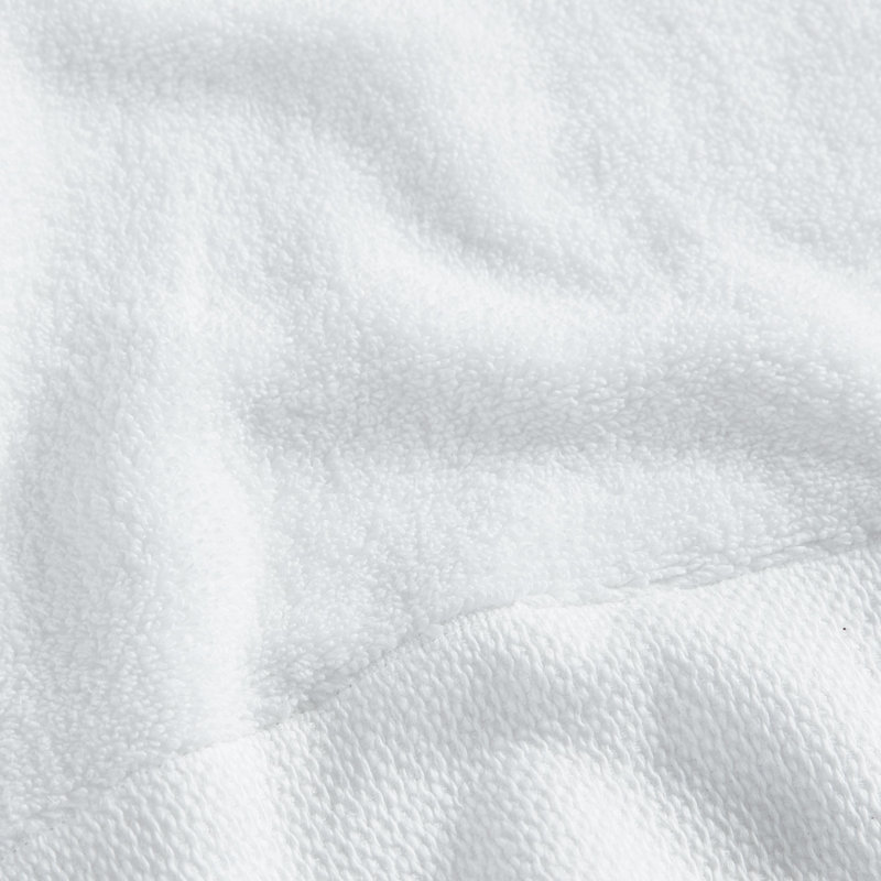 Ensemble de 3 valises pour chambre d'amis 100% coton, Blanc