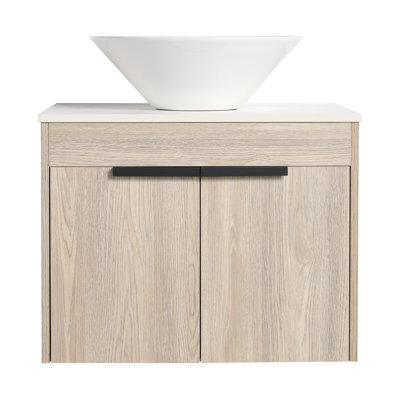 Meuble-lavabo à fixation flottante avec lavabo Canas