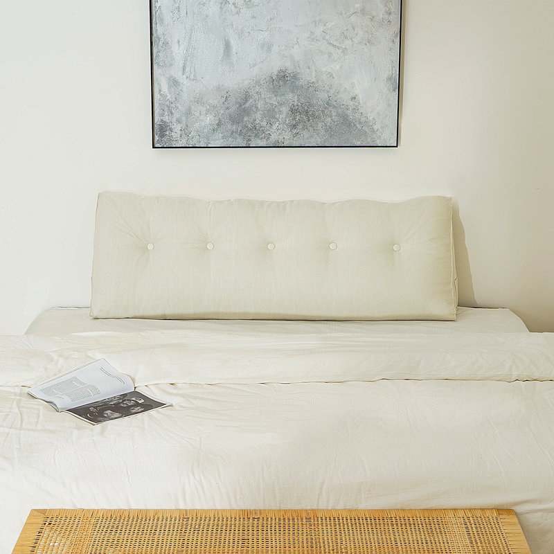 Coussin Borendy, Beige
