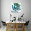 Golden Lilly of Eucalyptus - impression sur toile tendue-23604826