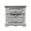 Table de chevet 3 gris pour une chambre confortable et fonctionnelle