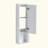 Modern Floating Wall Cabinet with Soft Close Hinges, Plywood Wall Mounted Storage Cabinet with Adjustable Shelf for Bathroom Bedroom Study