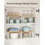 Frame Mounted Spice Rack with Adjustable Racks-1214480861